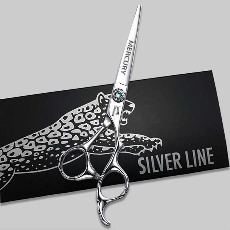 Japan 440c Steel 6.0 Inch Hairdressing Scissors Professional High Quality Cutting Thinning Set Barber Scissors Tool Salon Shears W250716