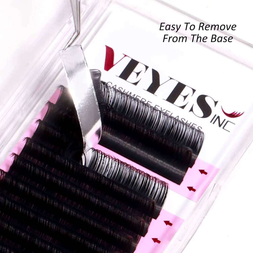 VEYES Wholesale Supplies 0.02 0.03 .05 Mega Volume Extension Trays Synthetic Individual Cashmere Lash Mix