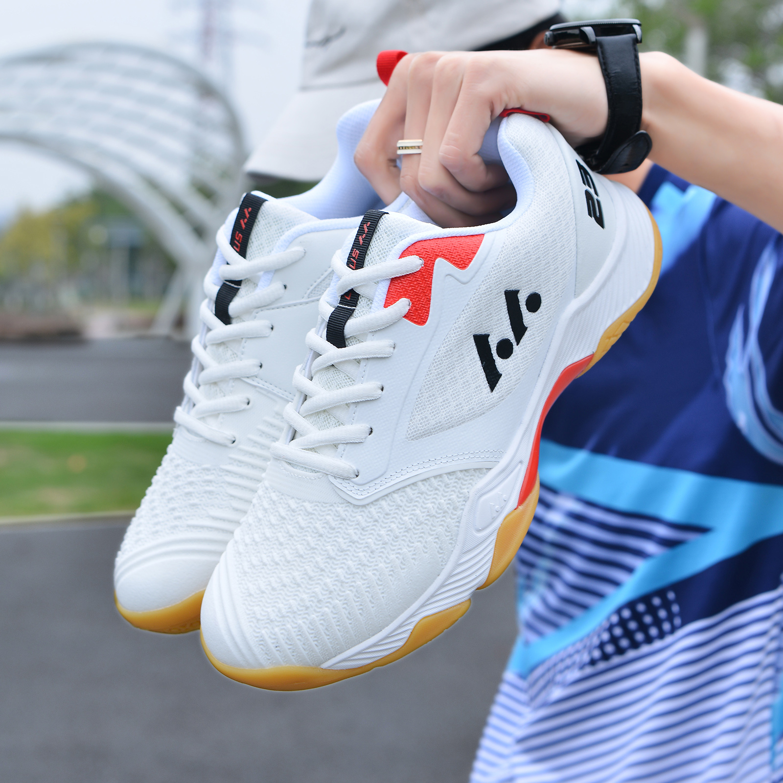 2025 men's Carbon Plate Badminton Shoes Super Lightweight Fourth Generation Professional Badminton Tennis Competition Training Shoes