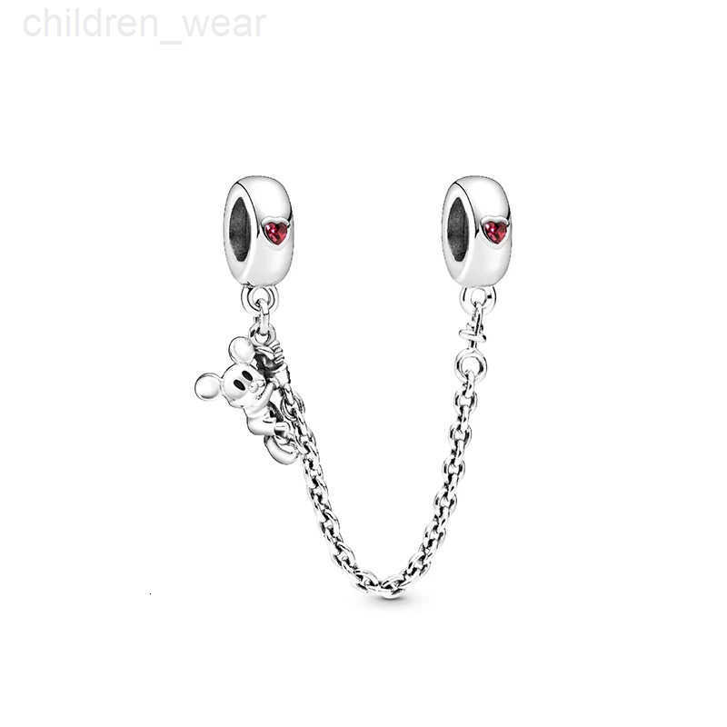 Disney 925 Silver Charms Disney Hollow Donald Duck and Happy Dog Charm Beads Fits Bracelet Necklace Women Luxury Jewelry Festival Gifts W20250716