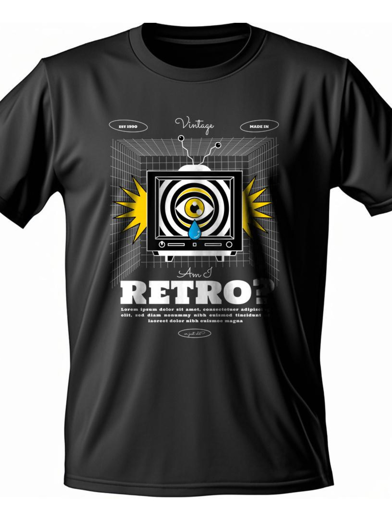 VogueEpoch S-3XL Round collar Cotton 180g black Men T Shirts Adult White Graphics Short sleeve text Wed 48