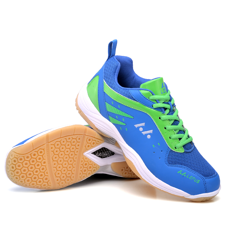 Professional-level badminton shoes for men and women; tennis shoes with breathable, anti-slip, wear-resistant, shock-absorbing training shoes.