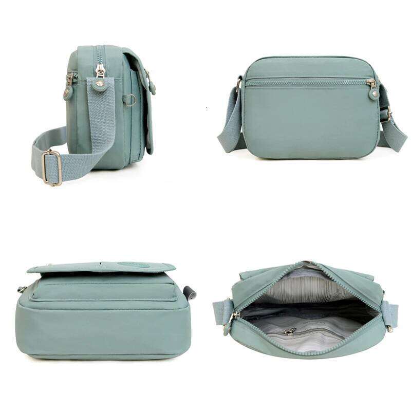 Designer Luxury Casual Nylon Waterproof Shoulder Women Wild Crossbody Simple Messenger Bag Daily Female Handbag Travel Lady Purse Bolso