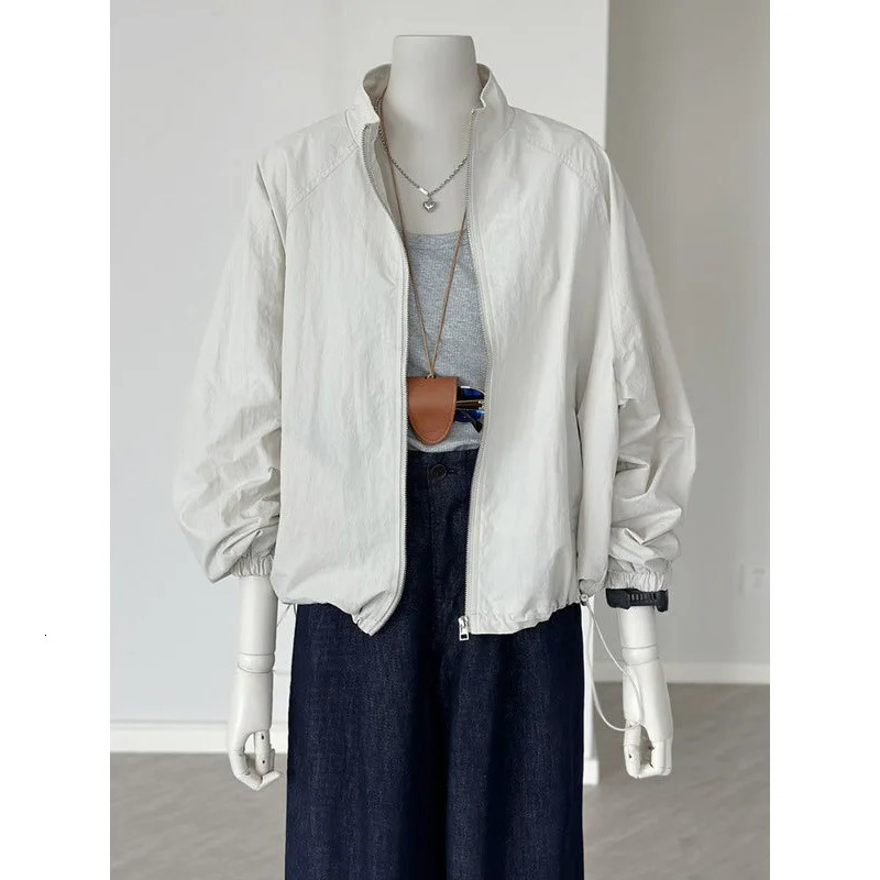 Sunscreen Clothes for Women Thin Coat Casual Jacket Spring and Summer Outdoor Leisure Versatile Sports Clip 250715