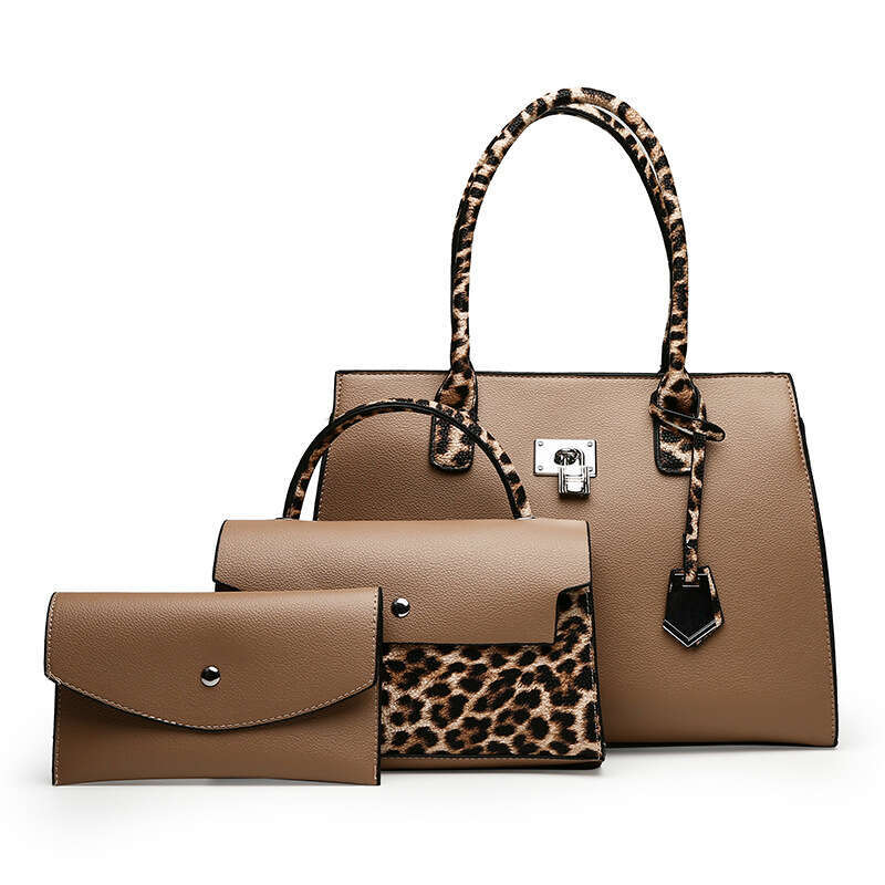 Three-Piece Set Mother-Daughter for Women New Urban Simple Large Capacity Ladies Handbag Crossbody Shoulder Bag