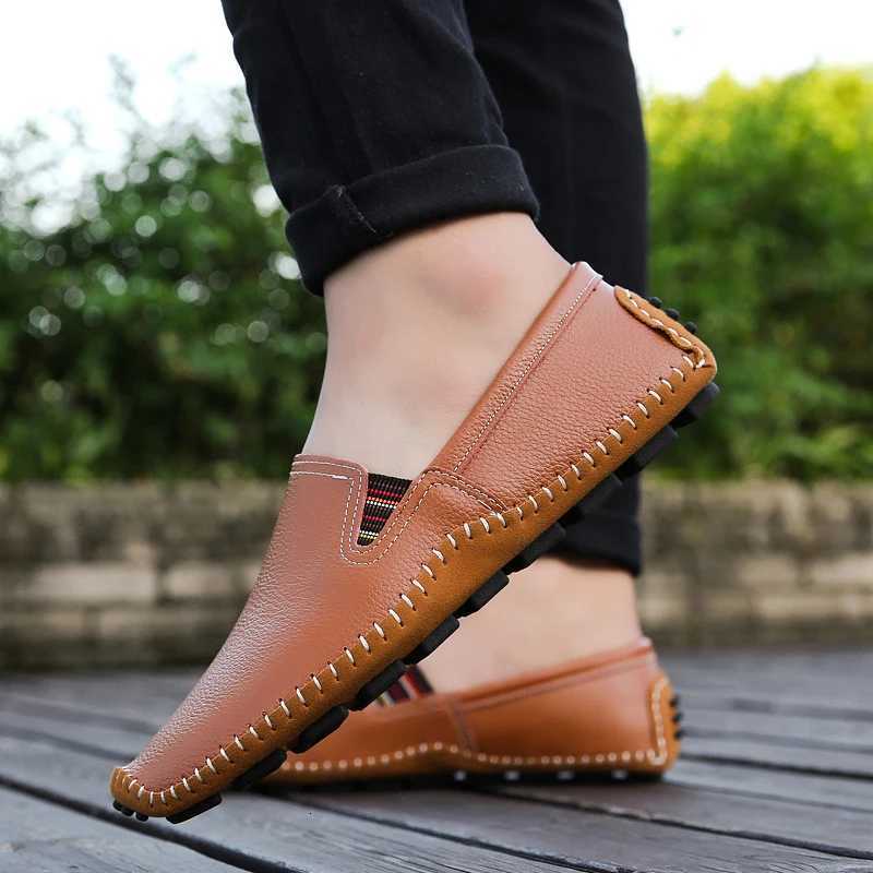 Fashion Men Shoes Comfortable Mocassin Men Luxury Brand Classic Loafers Men New Arrival Mens Dress Shoes Plus Size W250716