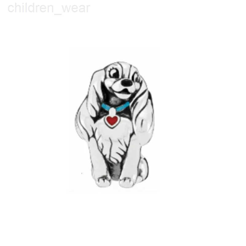 Disney Hot Selling 925 Silver Fish Dog Bead Duck Pig Pendant Suitable for European Original Bracelet DIY Accessories Exquisite Jewelry W20250716