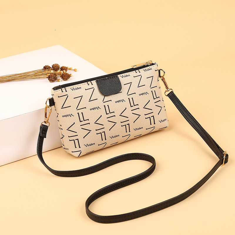 Designer Stylish Versatile Shoulder for Women Fashionable Simple Clutch 2021 Printed Crossbody Light Luxury Women's Bag