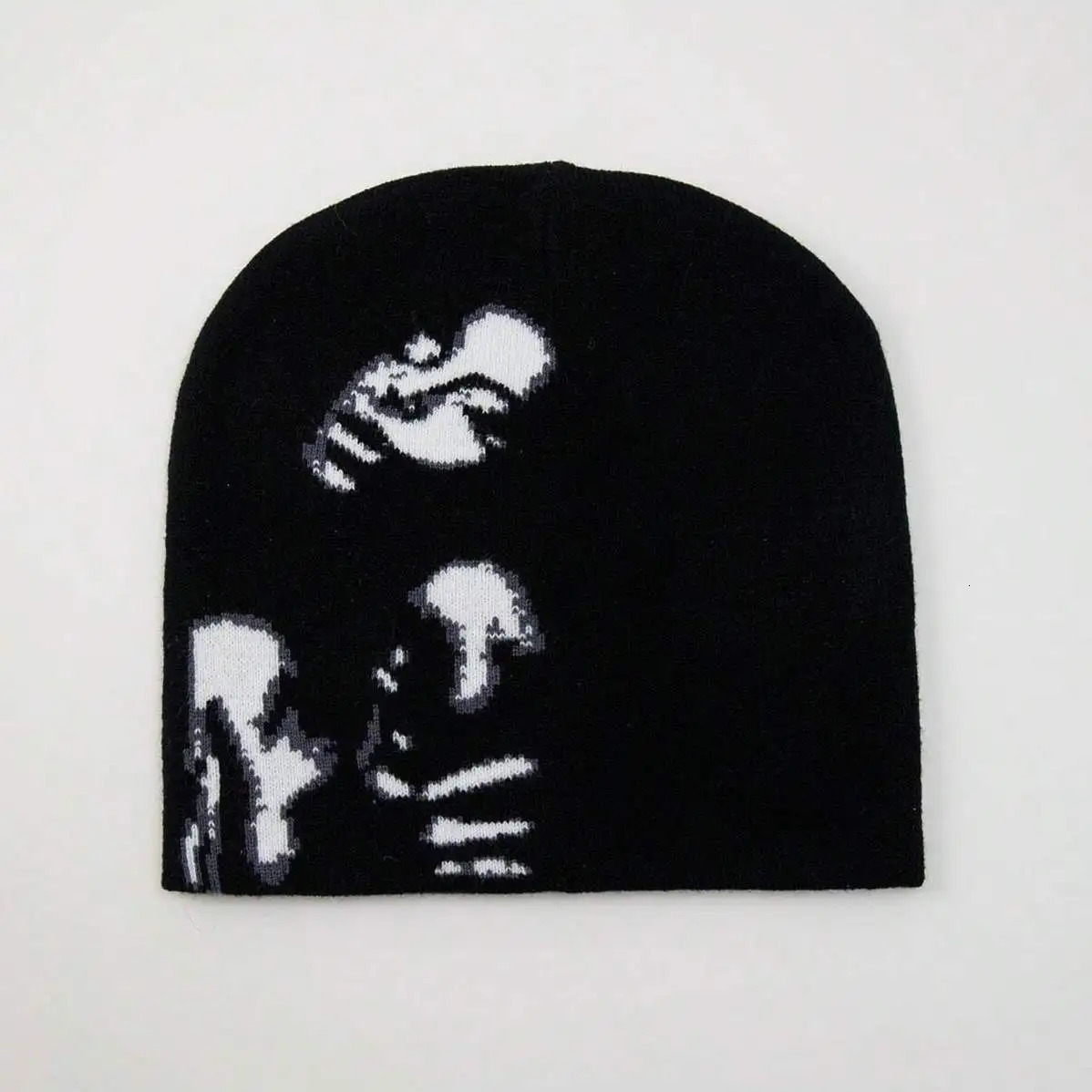 Fashion Printed Knitted Hat Women Men Couple Warm Y2K Beanies Bonnet Wool Skullies Hoods Lady Accessories Hip hop Gorra 250715