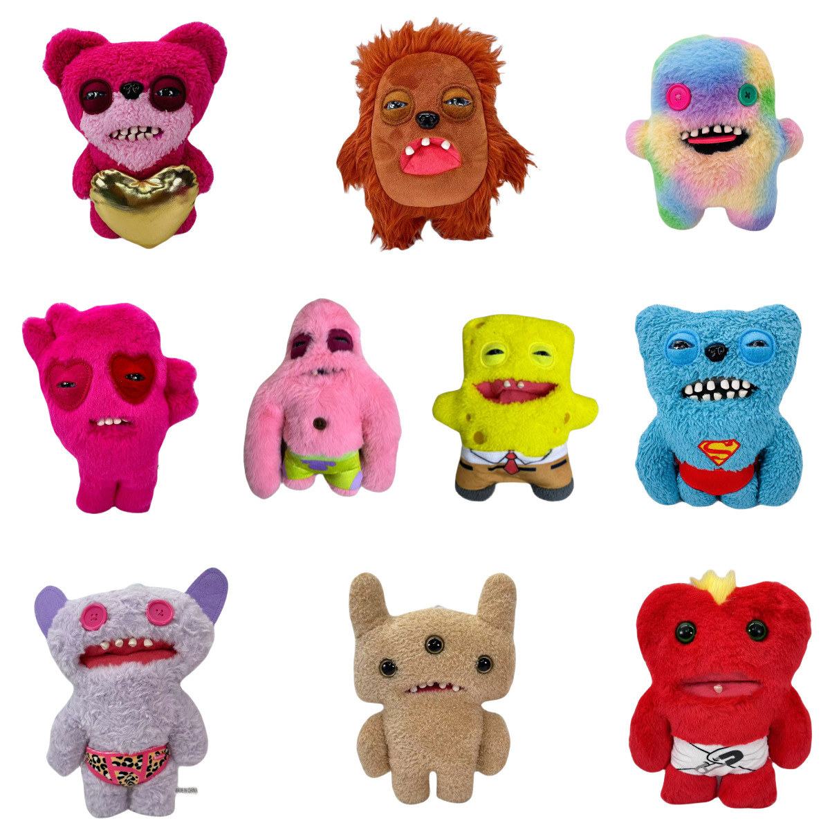 wholesale air Big teeth cute monster pendant