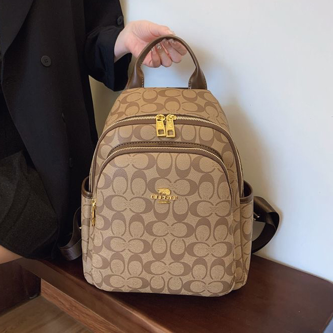 2025 Designer Bag Backpack Style Bag Crossbody Bag Luxury Bag Purse Designer Fashion Backpack Female Foreign Style Large Capacity Student Commuting Ba