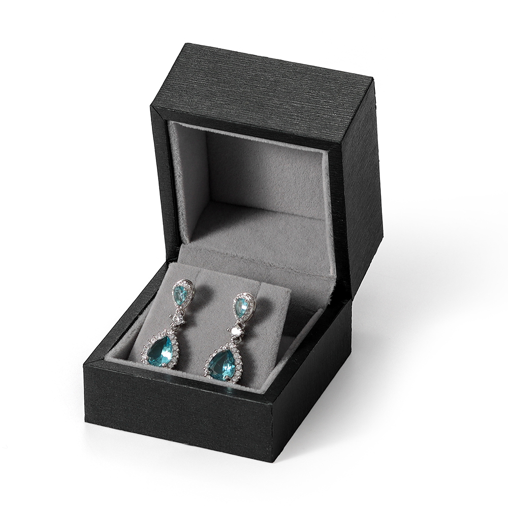 Durable Right-Angle Jewelry Storage Box with Reinforced Sides & Showcase Trays