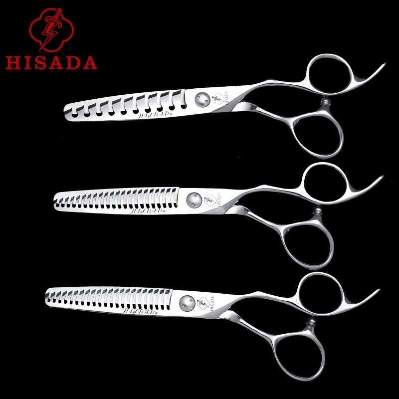 HISADA Professional Hairdressing Scissors Patented Hairdressing Scissors 6.0/6.5/7.0 Inch Scissors VG10 Material W250716