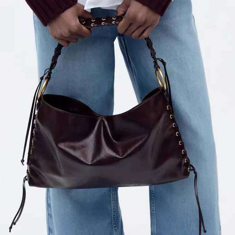 High Quality PU Leather Tote Bags Designer Handbag Makeup Bag buckle New Design Fashion Purses For Women