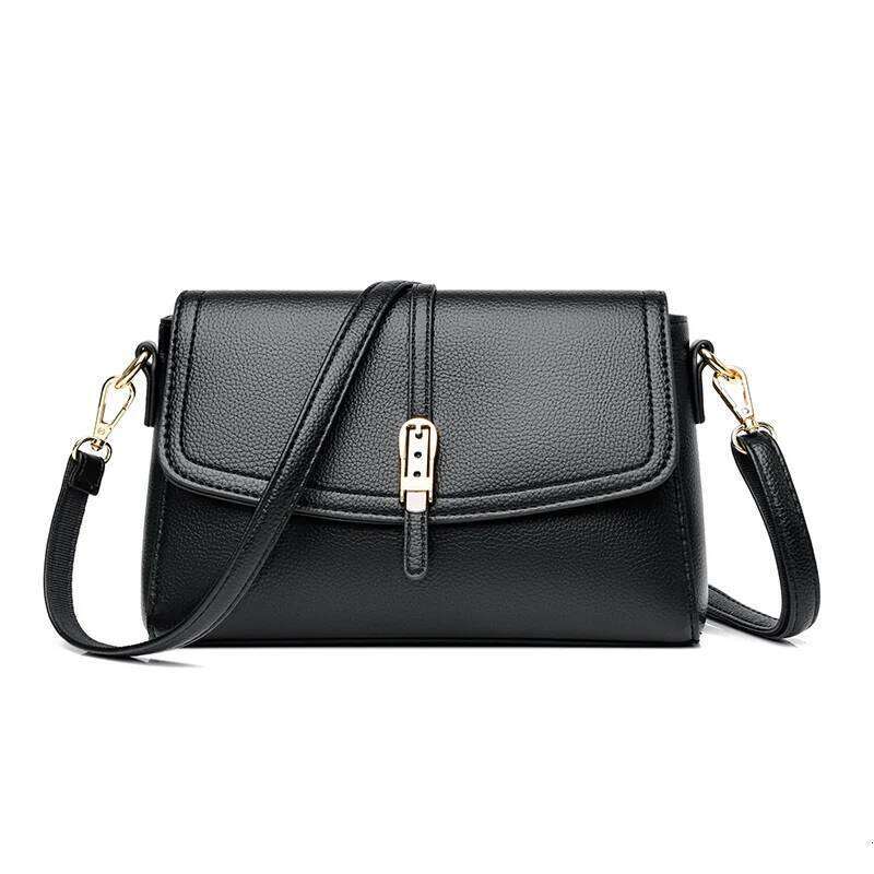 High Quality Soft Leather Handbag Women Purses Female Designer Brand Ladies Shoulder Crossbody Bag 2023 Sac A Main