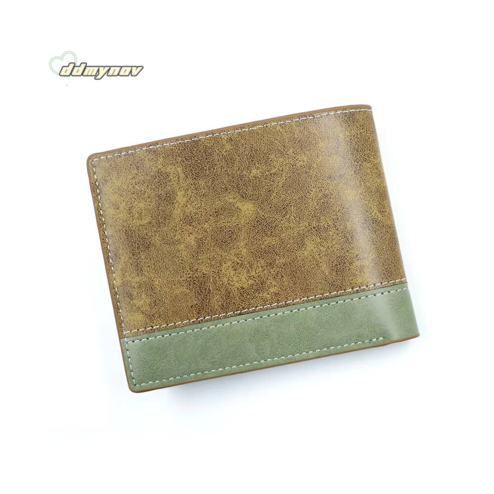 Anime Scout Regiment Khaki Short Mens Wallet Folding Purse ddmynov