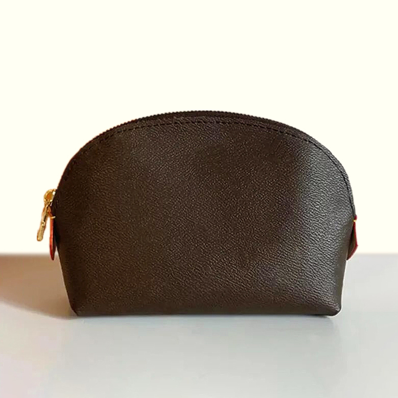 Designer Cosmetic Bag Compact Toiletry Pouch Mini Makeup Organizer Small Clutch Luxury Women's Lipstick Case Wallet Stylish and Versatile