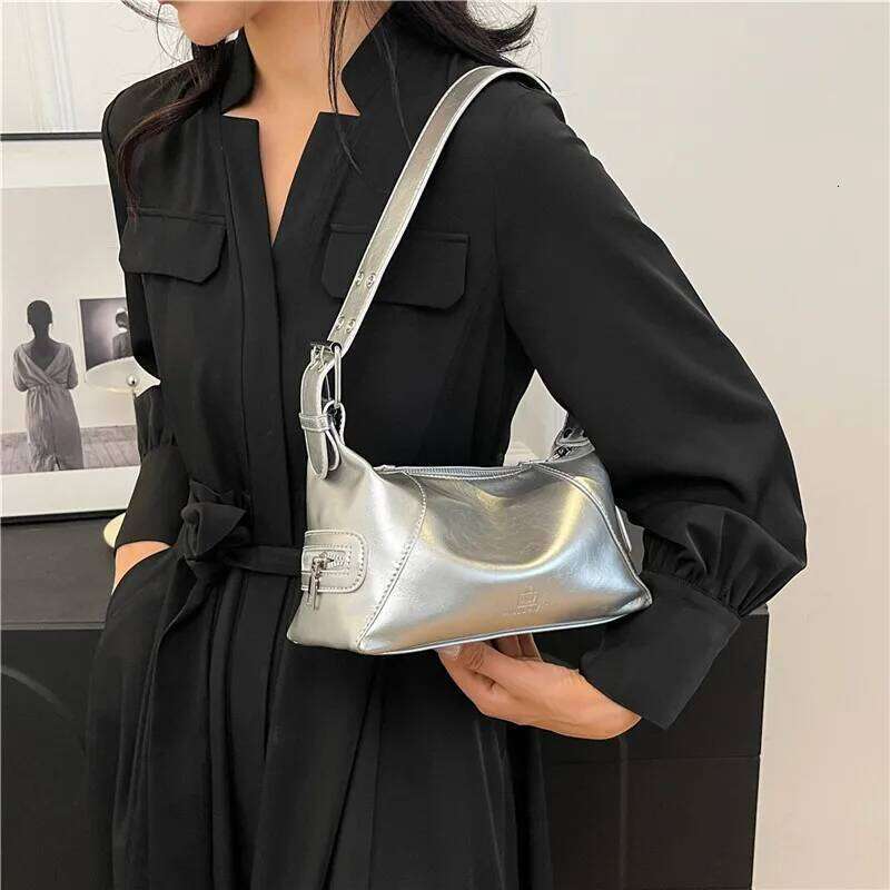 Women's 2025 New Vintage Tote Bag European Retro Underarm Shoulder Versatile Casual Purse