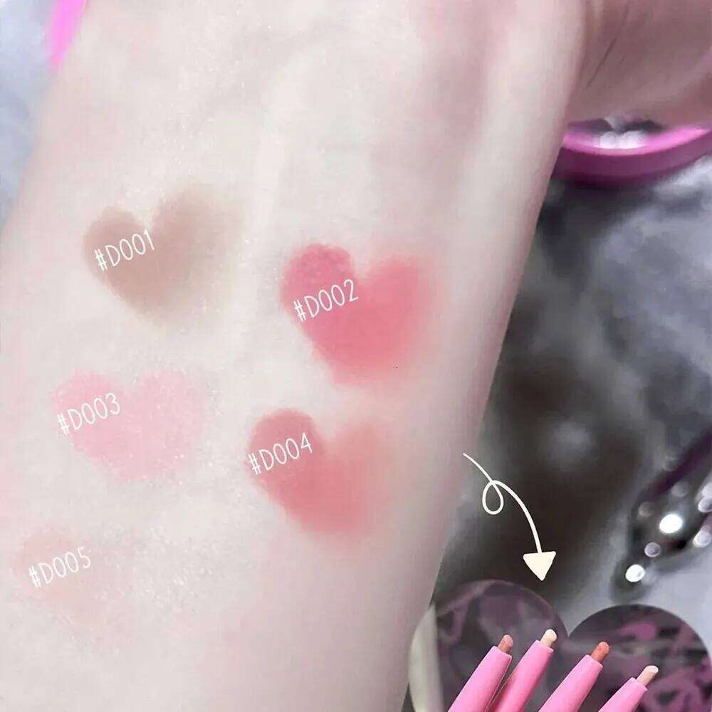 Nude Liner with Brush Cappuvini Korean Style Lip Makeup Long Last Veet Matte Lipstick X250716