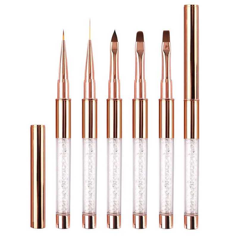 1/5 PCS Nail Brush for Manicure Art Brush Acrylic Nail Salon Brush Gadgets Nail Supplies for Professionals ZJS01 XJ2500716