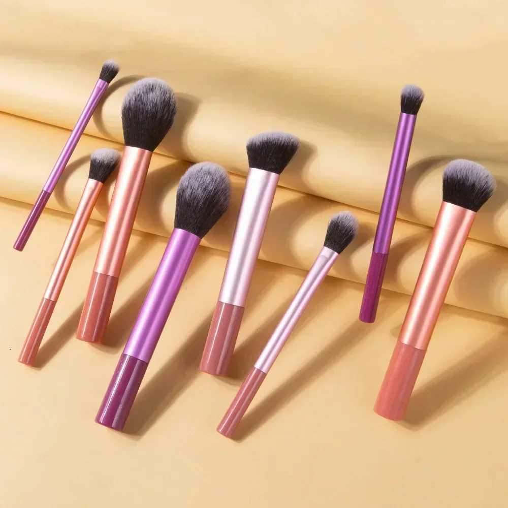 7/8pcs Makeup Brush Set Loose Contouring Foundation Eyeshadow and Other Makeup Tools Multicolor XJ2500716
