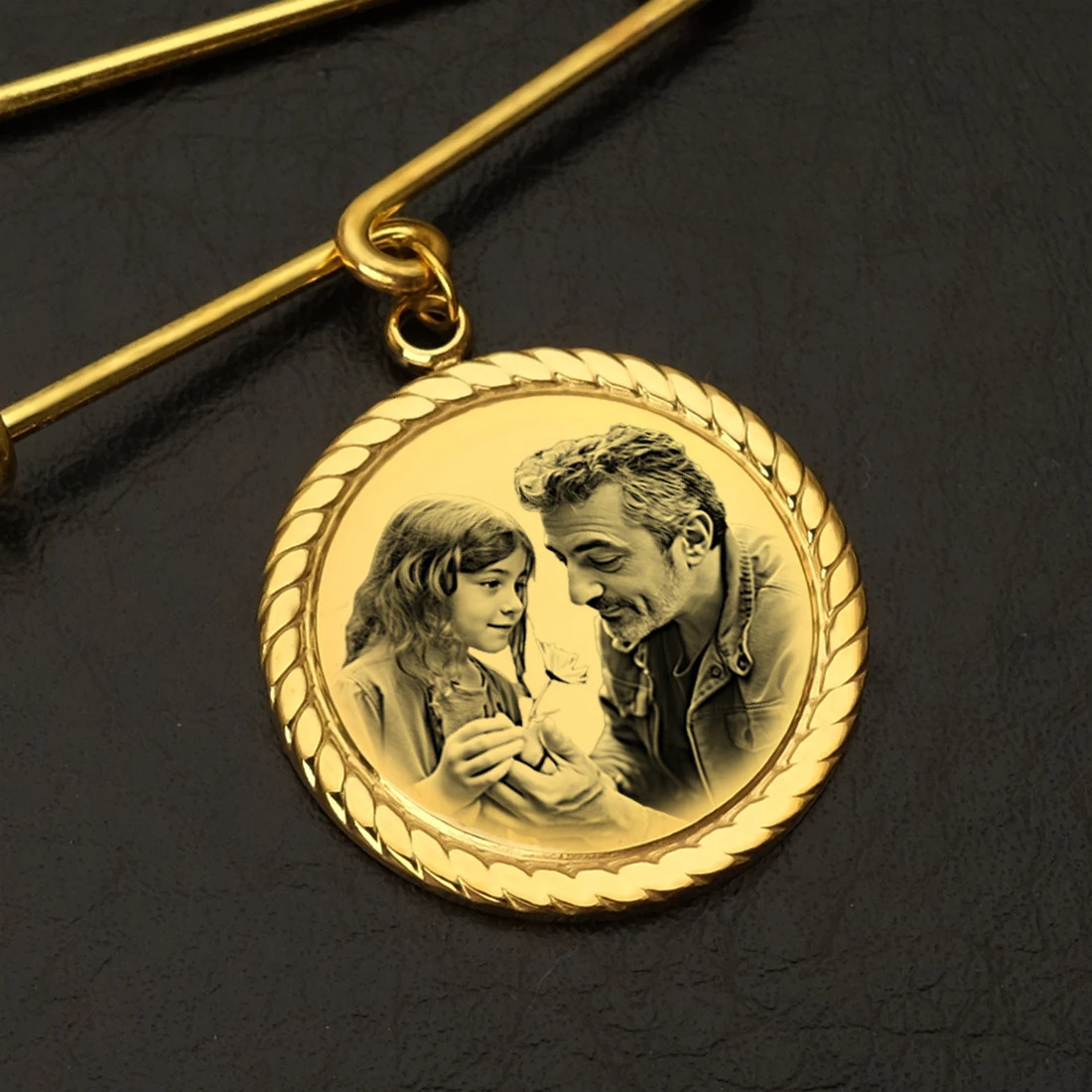 Personalised Bridal Po CharmCustom Po Brooch Po Tie Tack Wedding Bouquet Pin Wedding Memorial Gift for Bride Groom 250712