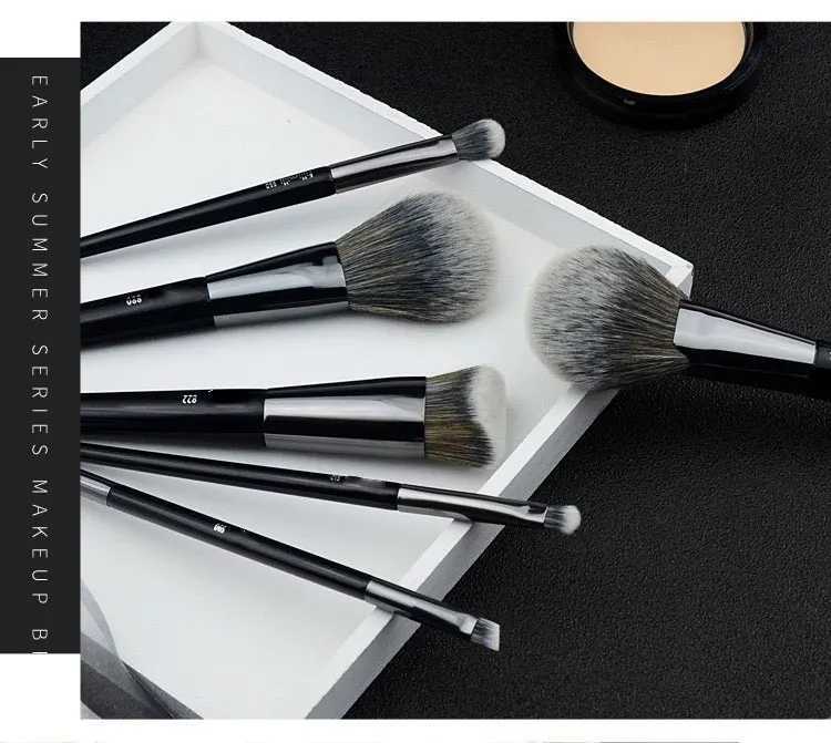 1pc Angled Foundation Makeup Brushes Liquid Foundation Base Makeup Brush Bronzer Sided Detail Face Essential Beauty Tools 854 XJ2500716