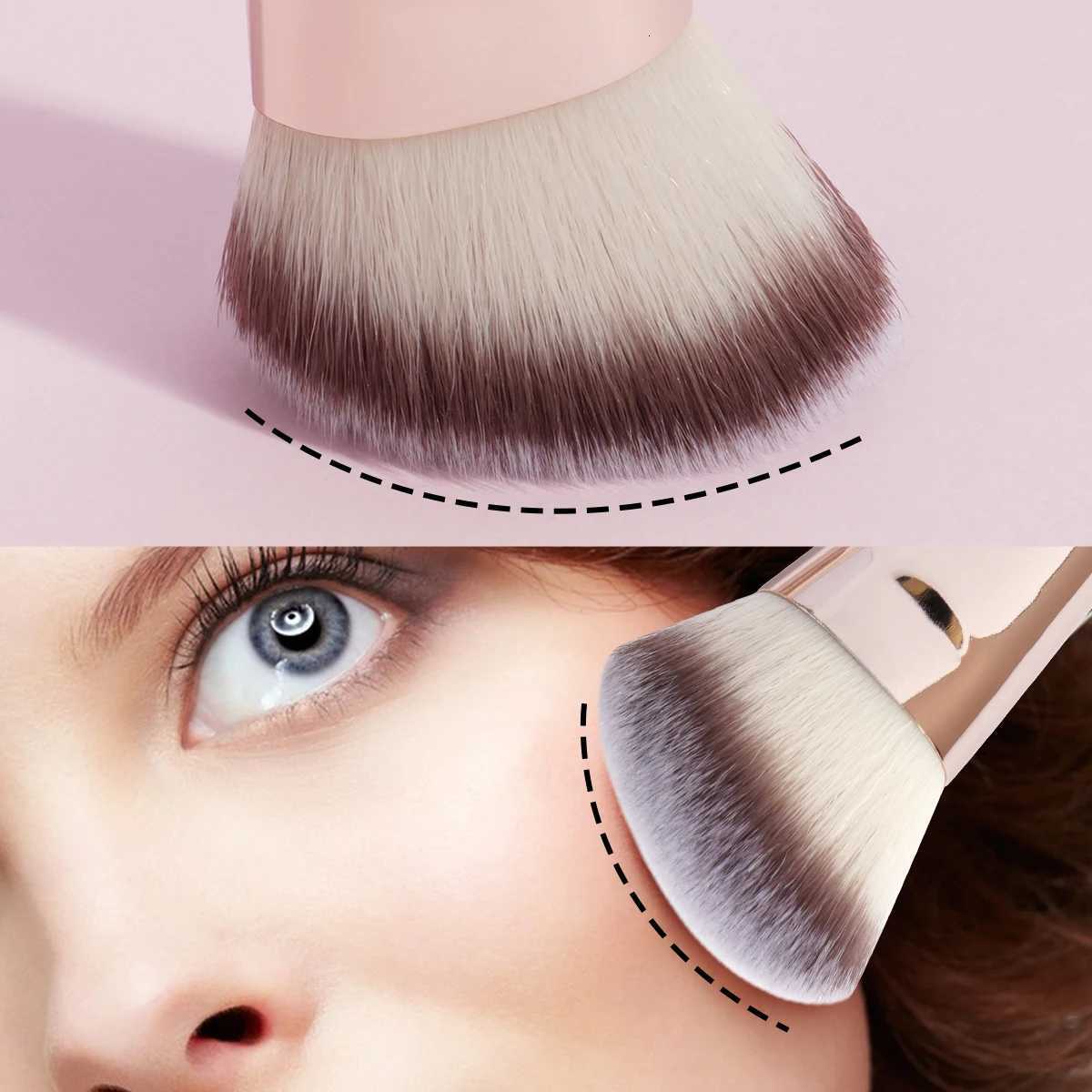 4pcs Basic Makeup Brushes Set with Box Dual-ended Foundations Powder Blush Details for Eyeshadow Brushes Beginner Travel XJ2500716