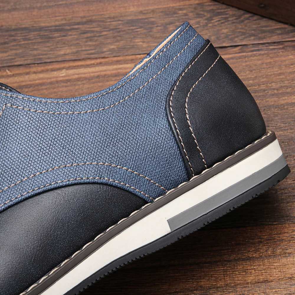 Fashion Casual Leather Mens Loafers Comfortable Brand Men Flats W250716