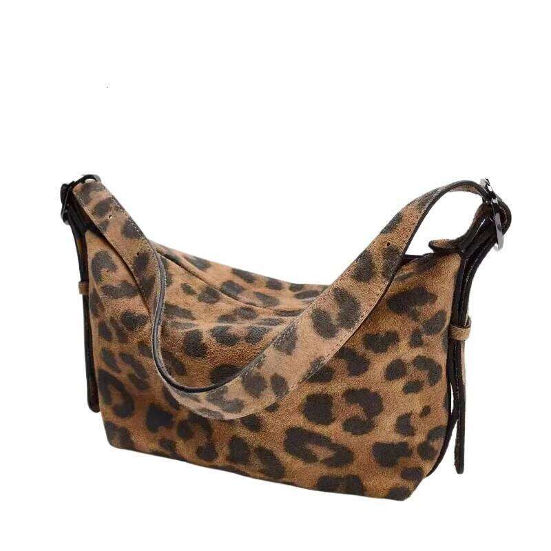 Fashion Leopard Shoulder Bag Women High Quality Famous Brands Designer Handbag 2025 Trend Exquisite Casual Female Bags