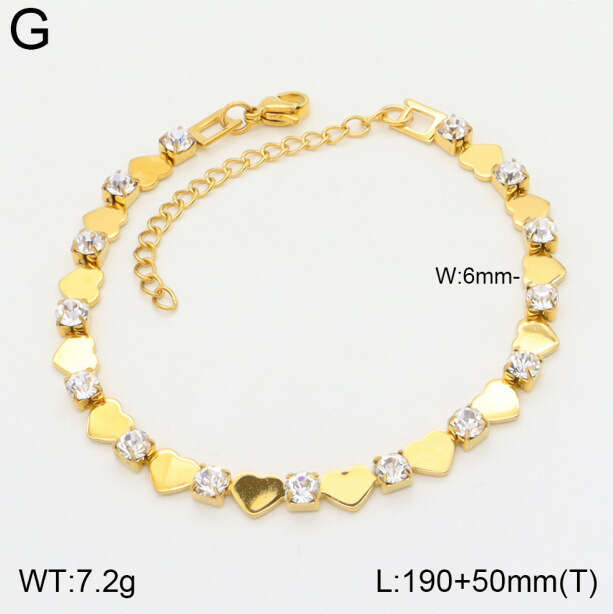 2025 New Summer Hot Luxury Jewelry Designer Bracelet for women cross Love Set Shining Zircon Adjustable Stainless Steel Plated 18K Gold Bracelet Diamo