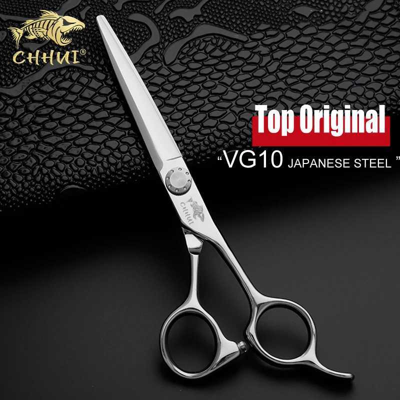 CHHUI Hair Scissors Professional High Quality Japanese Vg10 Steel 6.0 Inch Hairdressing Scissors Set Barber Tools Salon Shears W250716