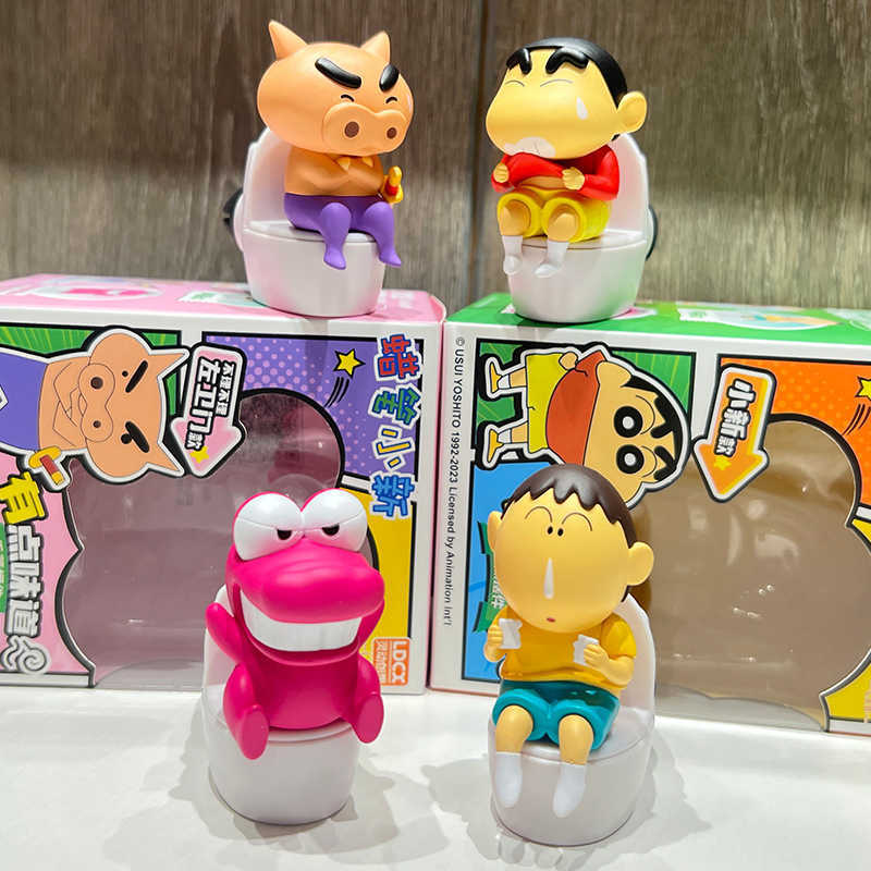 Official Crayon Shin-chan Slightly Scented Series Car Air Vent Aromatherapy Car Handheld Office Figurine Gift Peripheral S25716