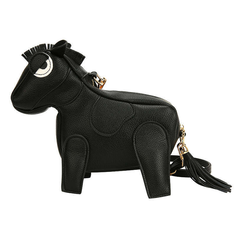 Unique Small New 2025 Soft Girl Cartoon Doll Ugly Cute Single Shoulder Tassel Internet Celebrity Crossbody Bag