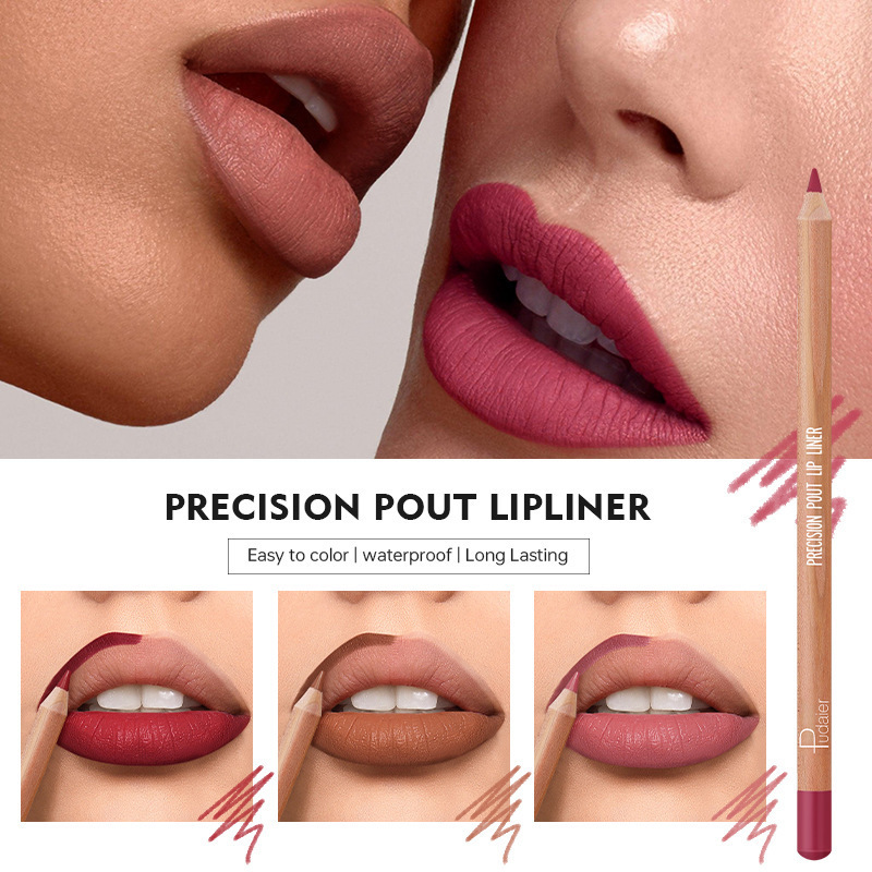 12Pcs Lip Set Velvet Matte Waterproof Lip Liner Lip Oil Set Long-lasting Matte Lip Pencil Lip Liner Makeup Set 250506