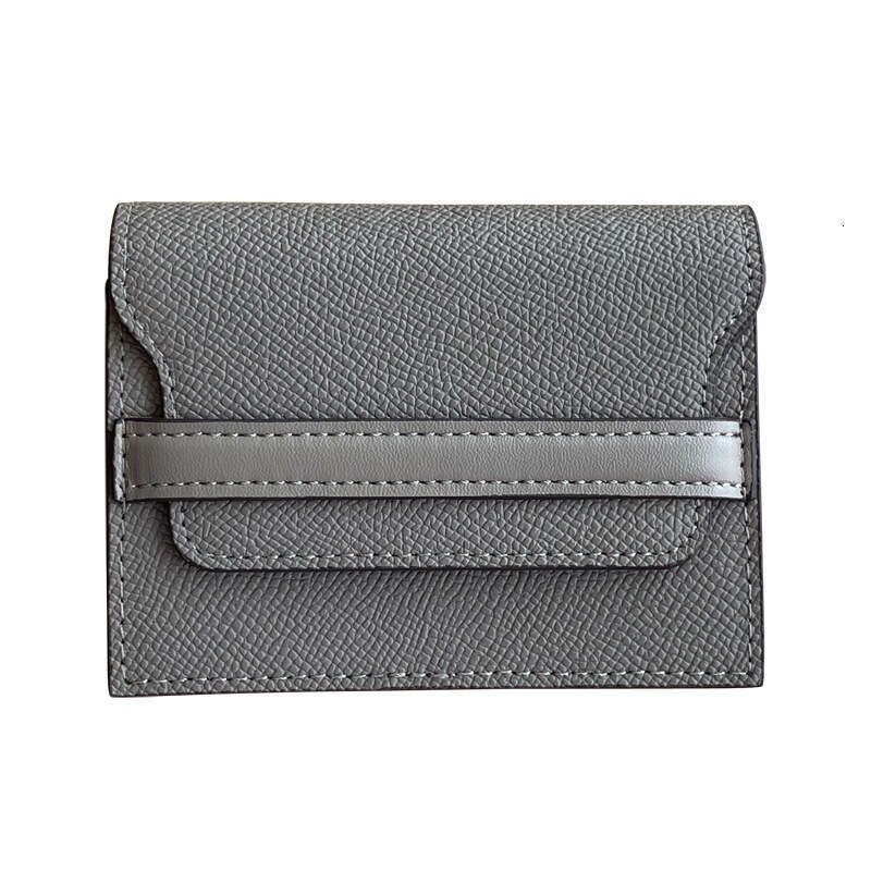Anti-Magnetic for Women, Genuine Leather, Large Capacity, Multiple Slots, New Niche Design, Simple Fashion, Compact Mini Card Holder