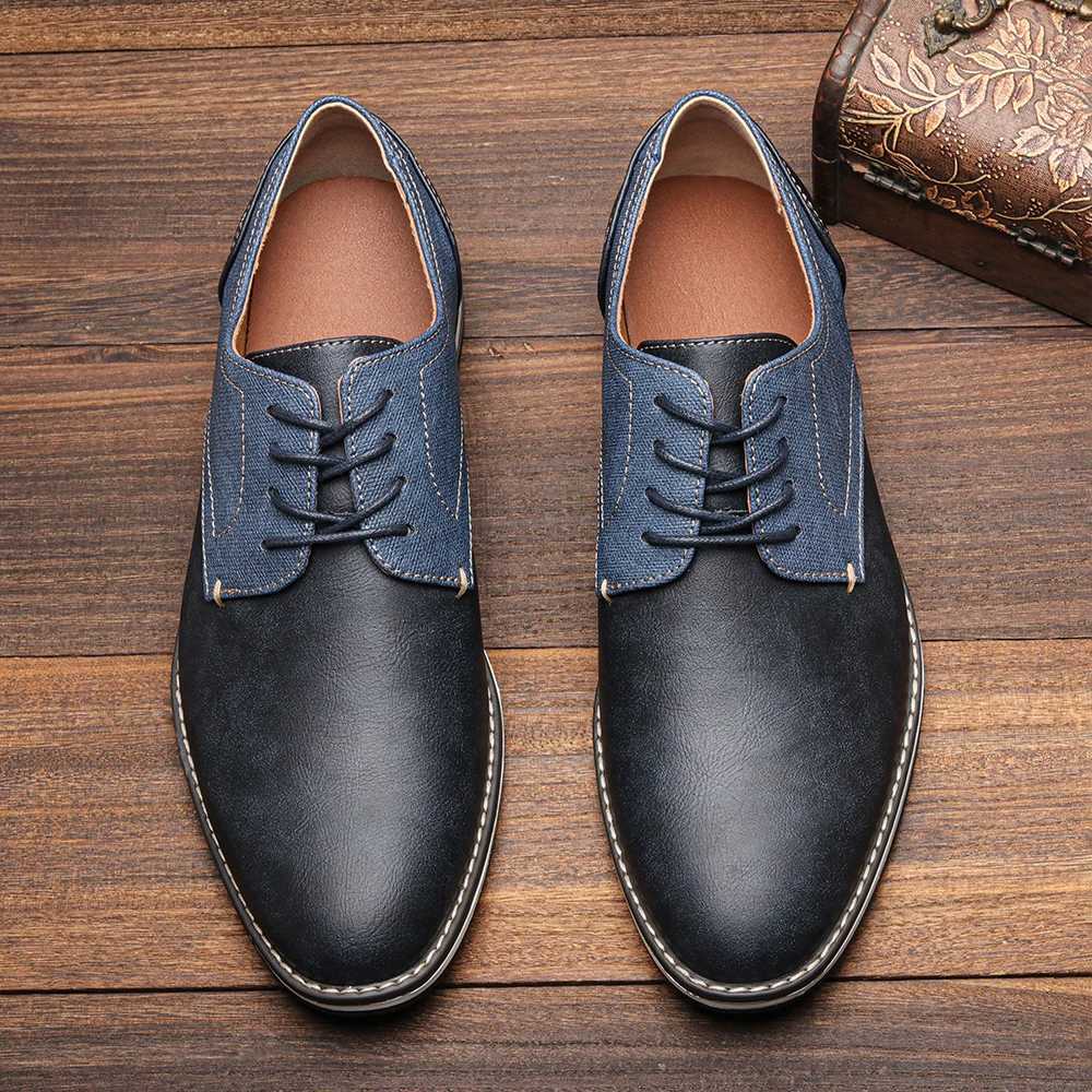 Fashion Casual Leather Mens Loafers Comfortable Brand Men Flats W250716