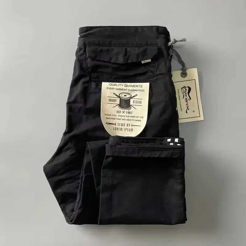 American Style Pure Cotton Heavy Duty Cargo Pants for Men Anti-Dirt Anti-Wear Loose Straight Leg Casual Pants Footwear y250716