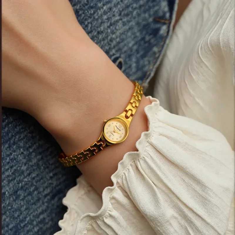 Top Brand Wen Luxury Gold Bracelet is Quartz Wrist for Women Fashion Elegant Ladies Watch montre femme Y250715