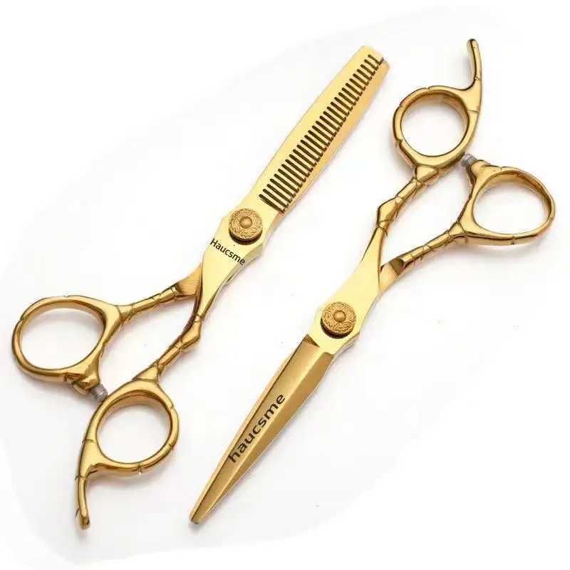 Professional Salon JP440C 6.0 Hair Scissors Hairdressing Scissors Barber Cutting Thinning Shears Set W250716