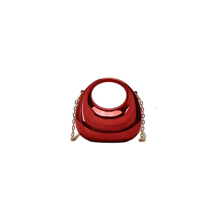 Acrylic Dumpling Women's 2025 New Fashion Niche Chain Shoulder Mini Crossbody Box Bag