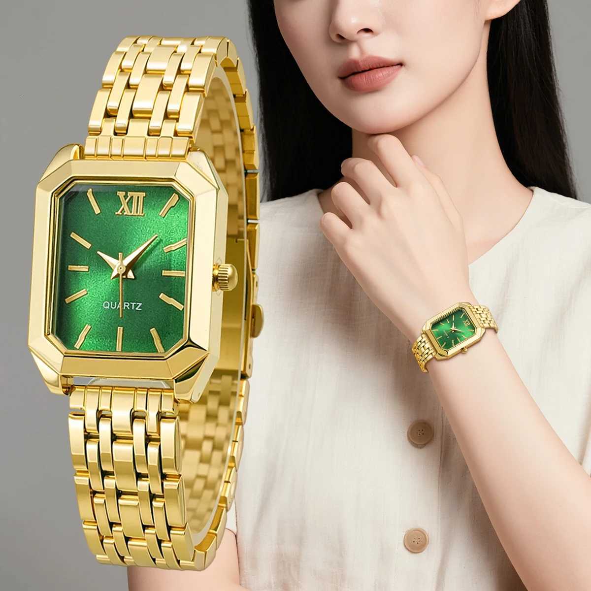 Luxury Wen Brand Wrist Wen Alloy Str Quartz Womens Watch Festival Gift Valentines Day Y250715