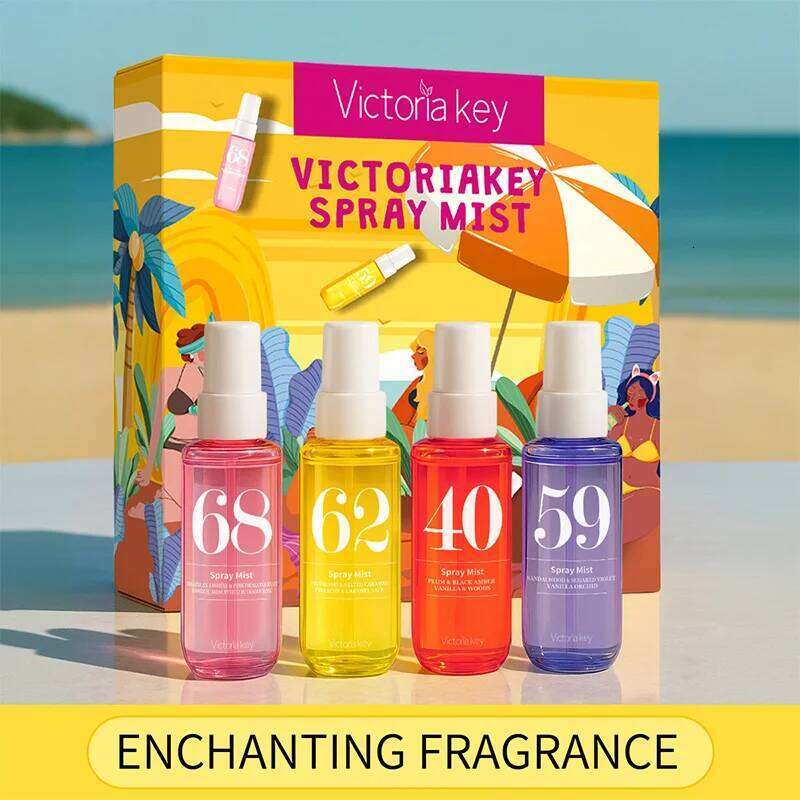 Alcohol-free Digital Set Women Last Floral Lemon Osmanthus Body Fragrance Spray Charm Vitality Confident Cologne Perfume X250716