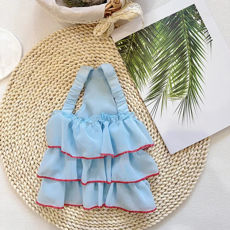 Dog Summer Dress Cat Skirt Pet Clothing Chihuahua Teddy Puppy Princess Apparel Cute Clothes Dress 250711