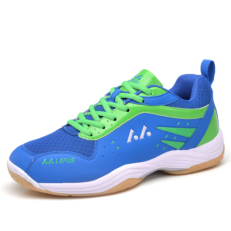 Professional-level badminton shoes for men and women; tennis shoes with breathable, anti-slip, wear-resistant, shock-absorbing training shoes.