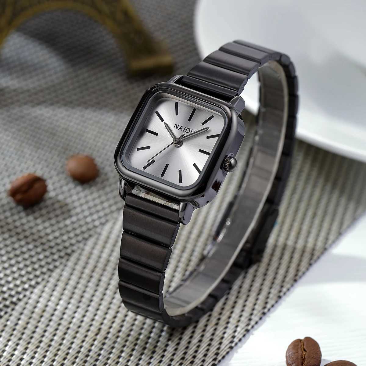Black Casual Versatile Person Black Quartz Y250715