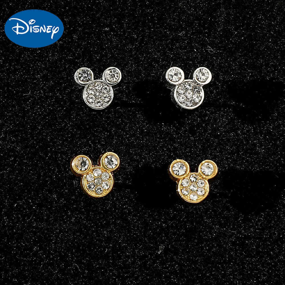 Disney 1pair Disney Mickey Mouse Earrings Simple Mickey Ear Studs for Men Jewelry Accessories Gifts W20250716