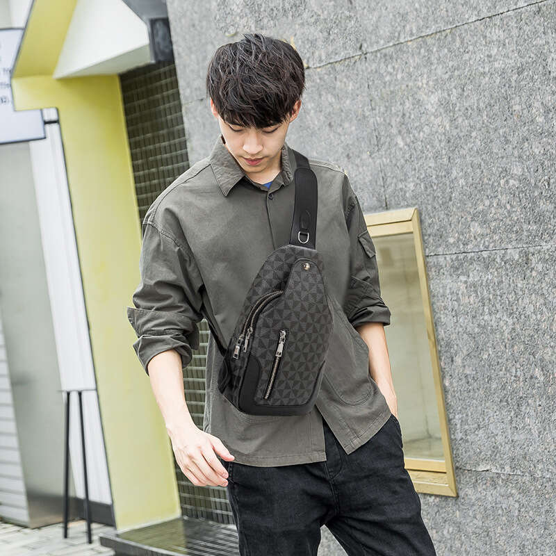 Lacel Urwebin Designer Cross body bag Chest Large Capacity Outdoor Multifunctional Small Backpack Trendy Men's Bag