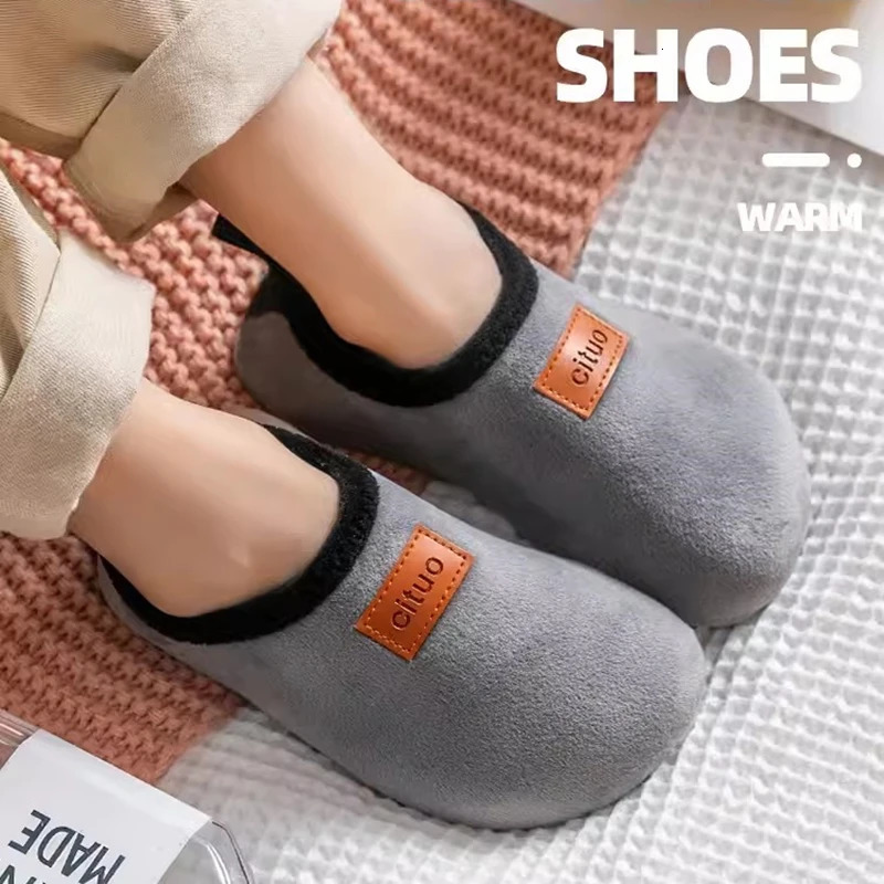 Winter Warm Baby Slippers Toddler Plush Floor Sock Shoes Boys Girl Children Soft Anti-slip Walking Shoes Indoor Home Kids Shoes 250716