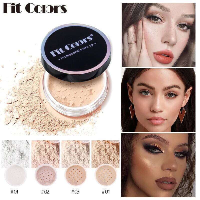 Sunscreen Loose Oil-control Face Setting Matte Finish Powder Fixed Makeup Brighten Foundation Base Cosmetic X250716